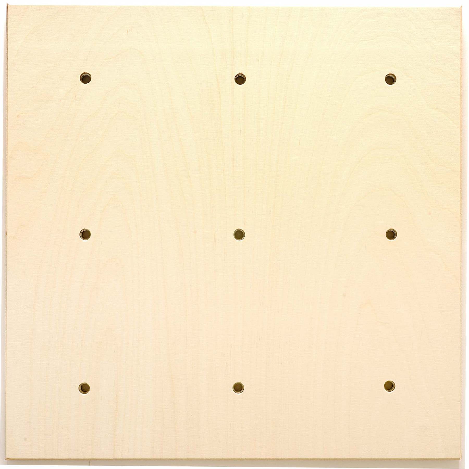 Community Climbing Equipment - Heimwand - Wandpaneel natur 1m x 1m - Lochraster extra T-Nuts - pro Quadratmeter