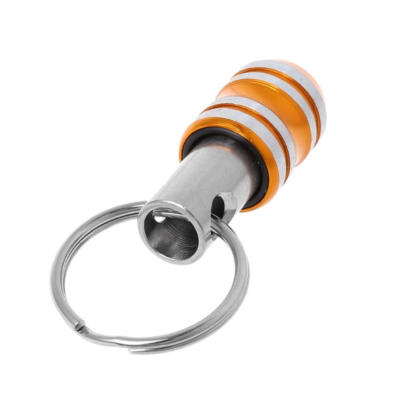 Community Climbing Equipment - Bithalter mit Schlüssering - orange